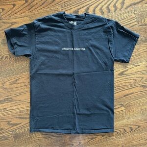 Ripple Junction “Creative Director” Graphic T-Shirt – Black | Size M